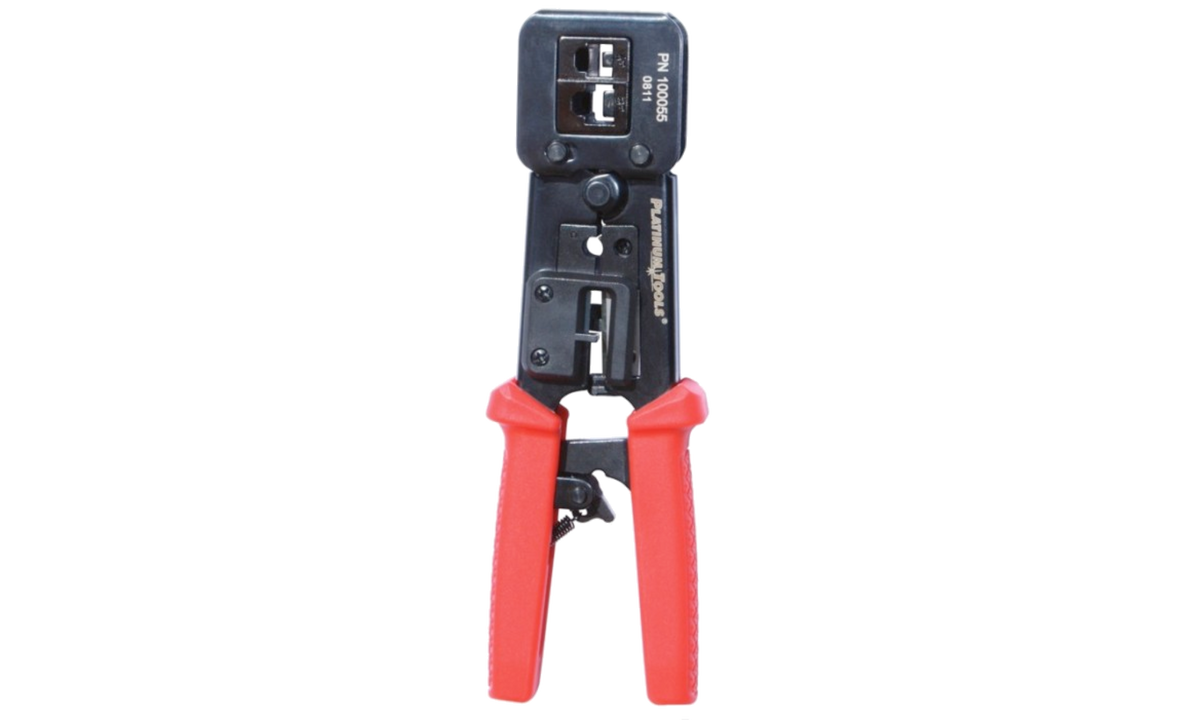 Amp crimping tool online rj45