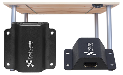 TechLogix Simplifies Collaboration with Under-table Connection Point