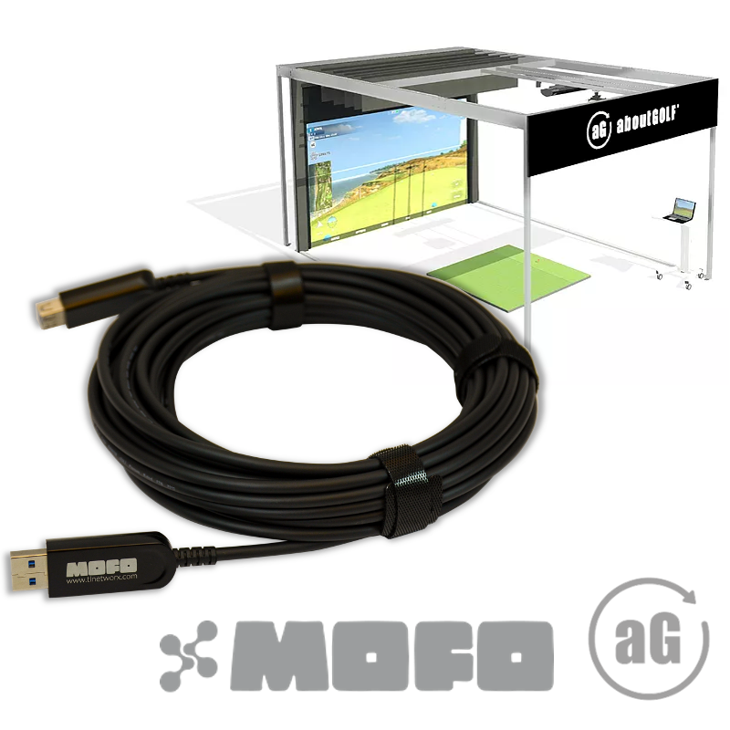 aboutGOLF Simulators Leverage TechLogix MOFO™ Cables