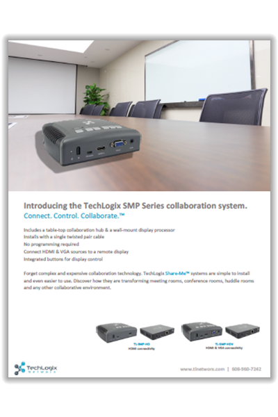 New TechLogix Brochure: SMP Series Share-Me™ System