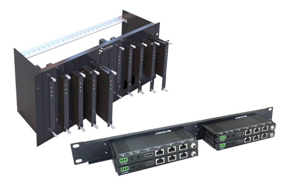 TechLogix Releases Rack Mounting Solutions for Signal Extenders