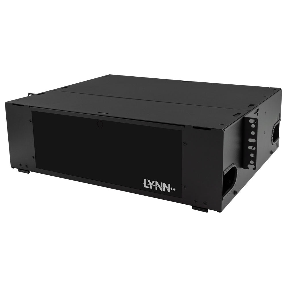 Rackmount fiber panel with sliding tray - LYNN Premium™