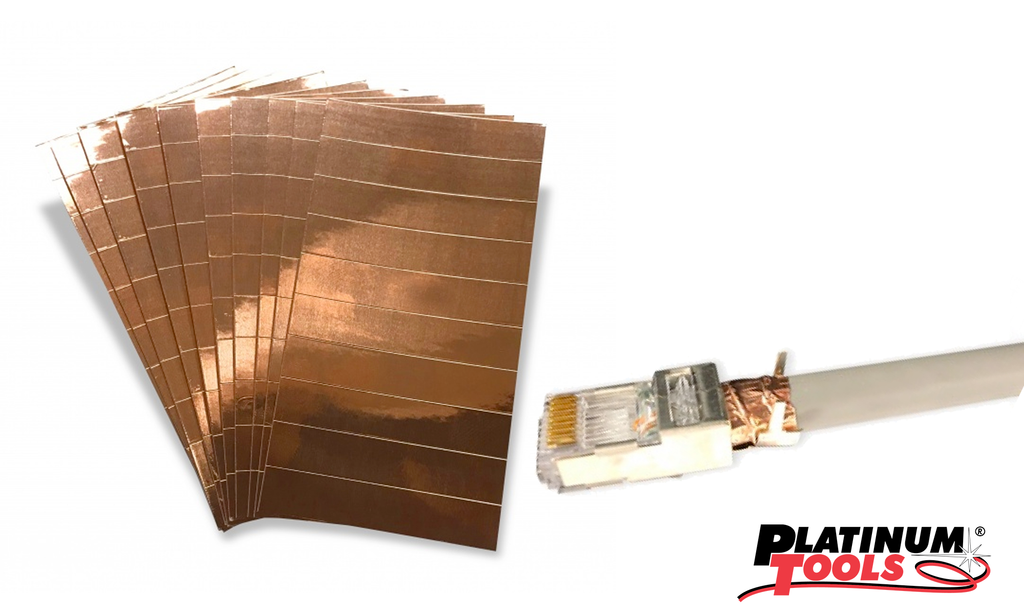 Copper Foil Shielding Strips w/Conductive Adhesive