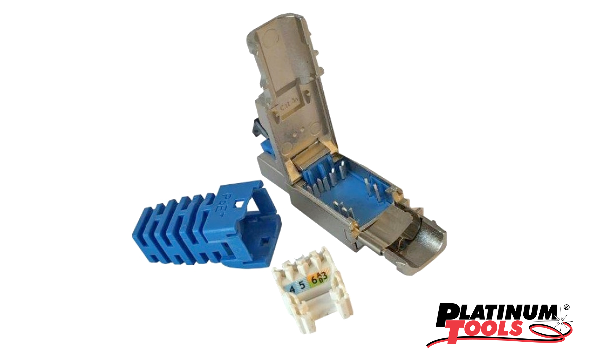 Snap-on Cat6/6A/7 Connectors
