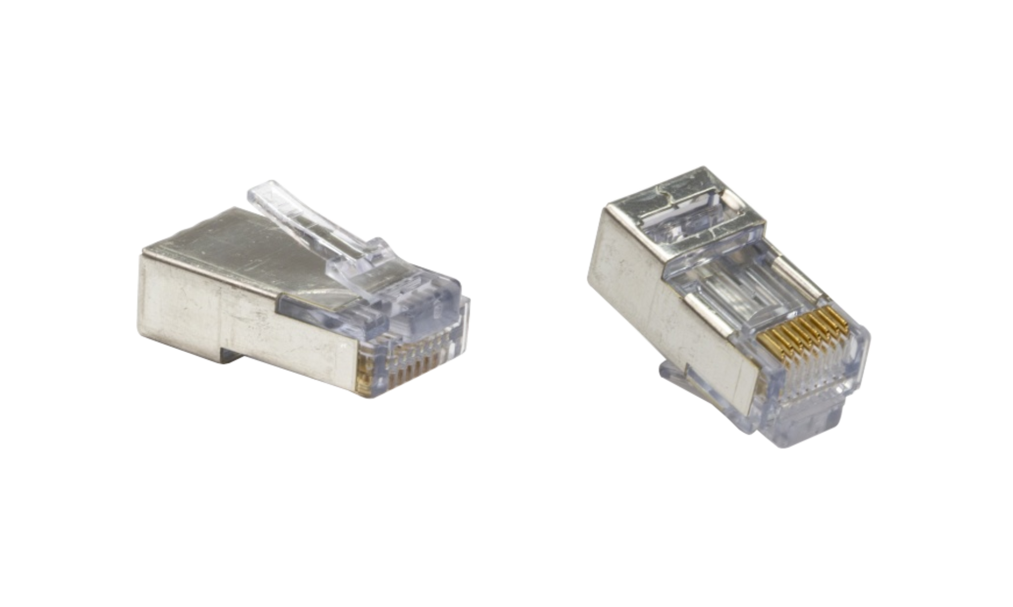 Shielded EZ-RJ45 for CAT5e & CAT6 with Internal Ground
